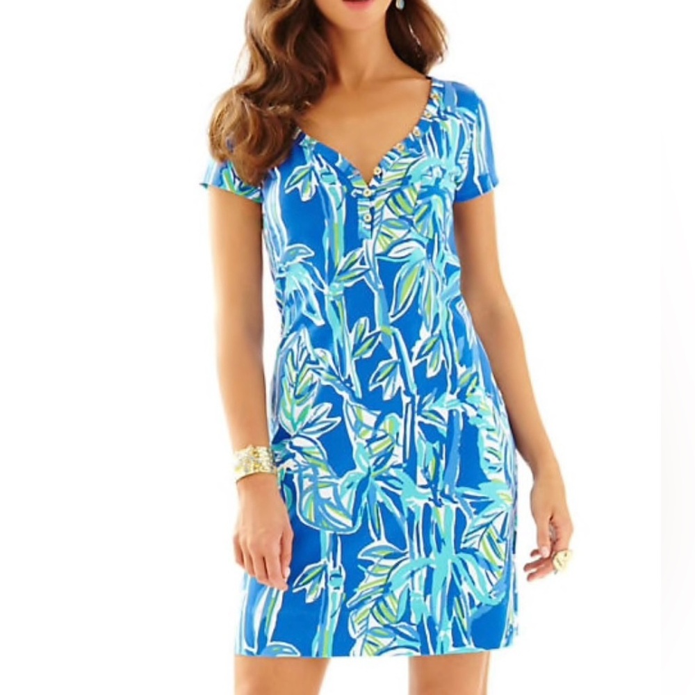 Lily Pulitzer Palmira V-neck Women’s Knit Dress Size Small